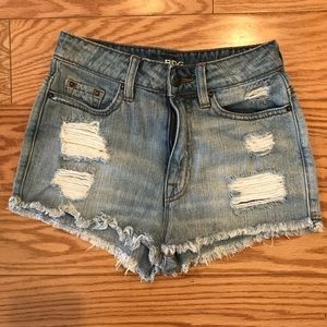 BDG Light Wash Jean Short